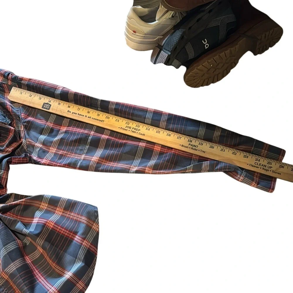 Columbia Mens Large‎ Plaid Button Up Long Sleeve Shirt Outdoor